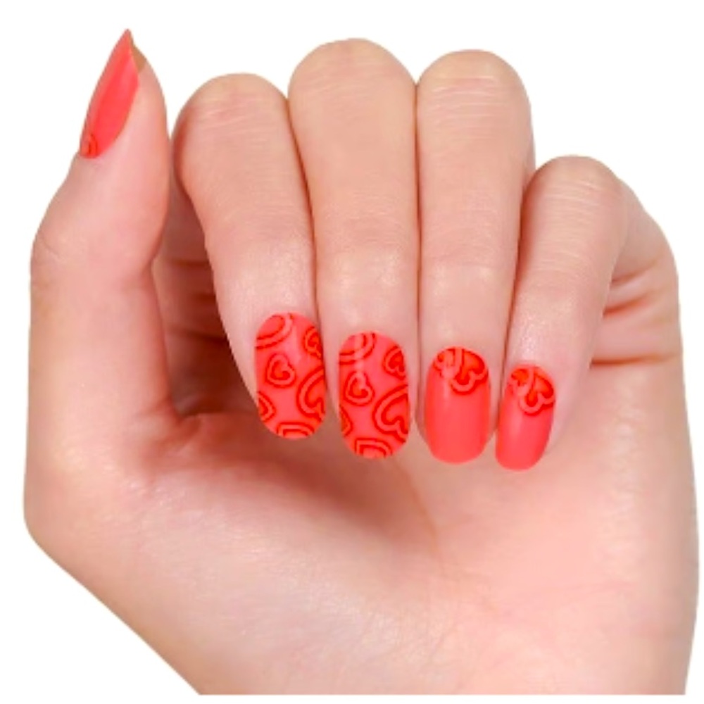 4/$20 🛍️COLOR STREET Glitter Nail Strips - Hearthrob (Retired)